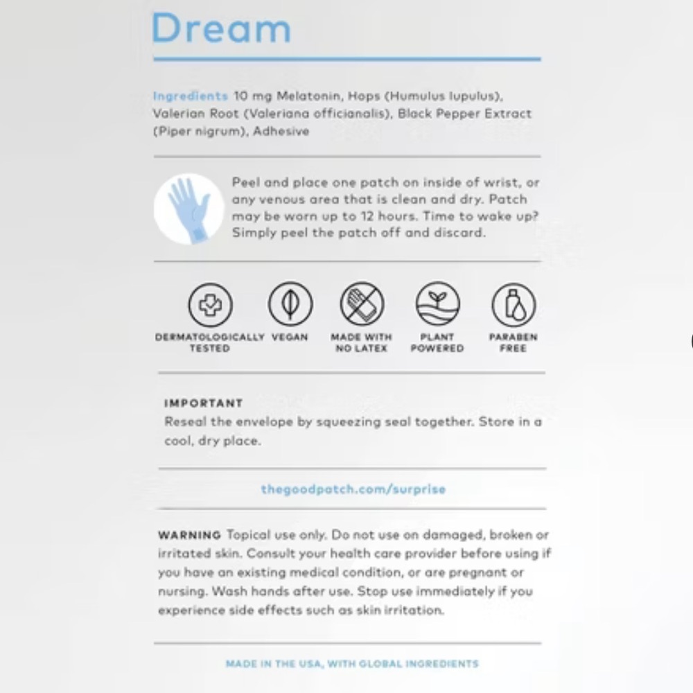 The Good Patch : Dream - Picture 4 of 6